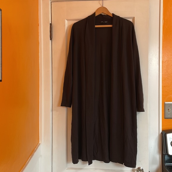 Eileen Fisher Kimono Cardigan P/L, great home office wear - Picture 3 of 4